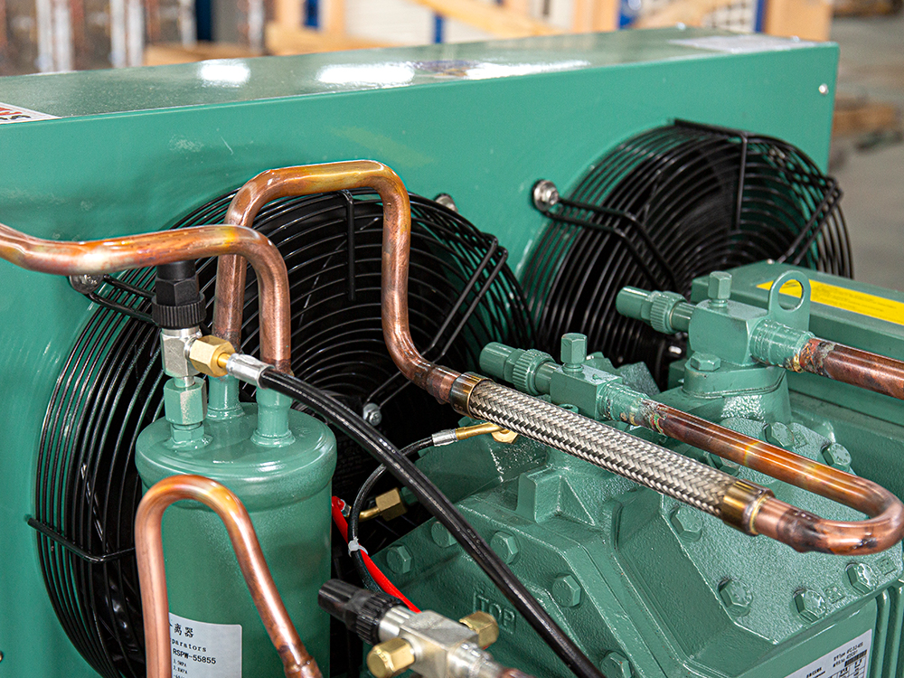 Unità condensatrice a pacco aperto da 6HP Unità condensatrice a pacco aperto da 6HP